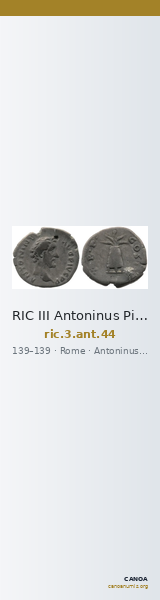 RIC III Antoninus Pius 44 — CANOA