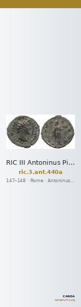 RIC III Antoninus Pius 440a — CANOA