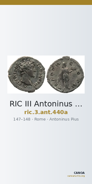 RIC III Antoninus Pius 440a — CANOA