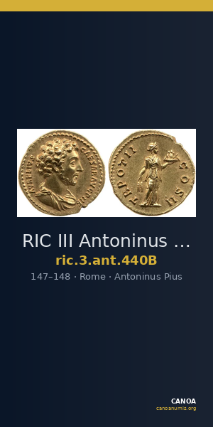 RIC III Antoninus Pius 440B — CANOA