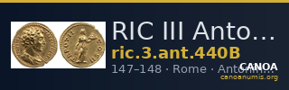 RIC III Antoninus Pius 440B — CANOA
