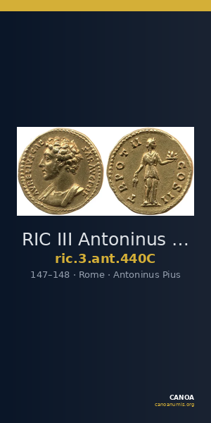 RIC III Antoninus Pius 440C — CANOA