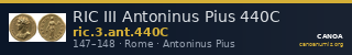 RIC III Antoninus Pius 440C — CANOA