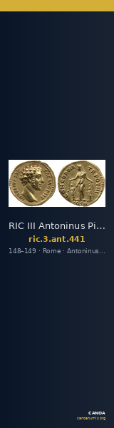 RIC III Antoninus Pius 441 — CANOA