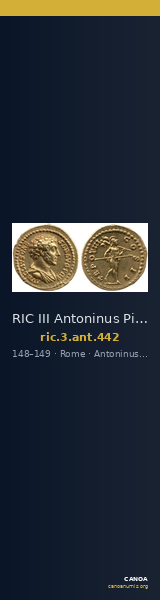 RIC III Antoninus Pius 442 — CANOA