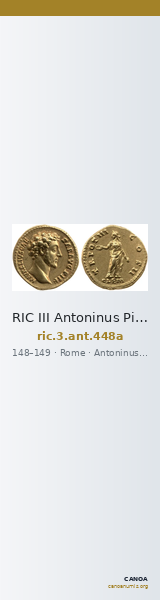 RIC III Antoninus Pius 448a — CANOA