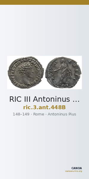 RIC III Antoninus Pius 448B — CANOA