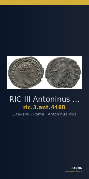 RIC III Antoninus Pius 448B — CANOA