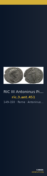 RIC III Antoninus Pius 451 — CANOA
