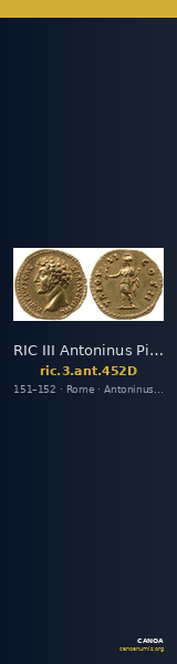 RIC III Antoninus Pius 452D — CANOA
