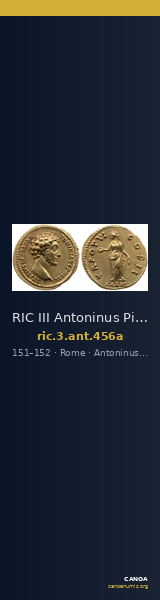 RIC III Antoninus Pius 456a — CANOA