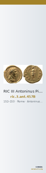 RIC III Antoninus Pius 457B — CANOA