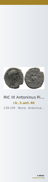RIC III Antoninus Pius 46 — CANOA