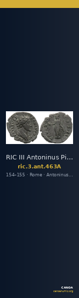 RIC III Antoninus Pius 463A — CANOA