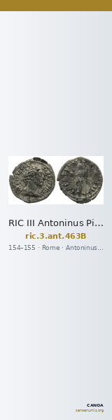 RIC III Antoninus Pius 463B — CANOA