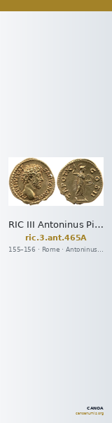 RIC III Antoninus Pius 465A — CANOA