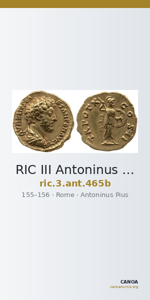 RIC III Antoninus Pius 465b — CANOA