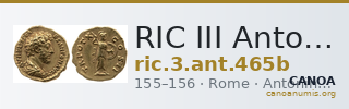 RIC III Antoninus Pius 465b — CANOA