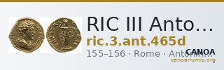 RIC III Antoninus Pius 465d — CANOA