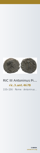 RIC III Antoninus Pius 467B — CANOA