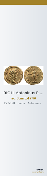 RIC III Antoninus Pius 474A — CANOA