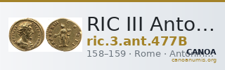 RIC III Antoninus Pius 477B — CANOA