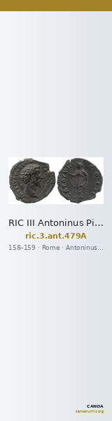 RIC III Antoninus Pius 479A — CANOA