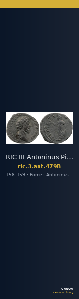 RIC III Antoninus Pius 479B — CANOA