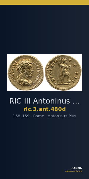 RIC III Antoninus Pius 480d — CANOA