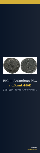 RIC III Antoninus Pius 480E — CANOA