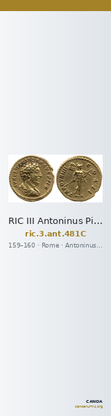 RIC III Antoninus Pius 481C — CANOA