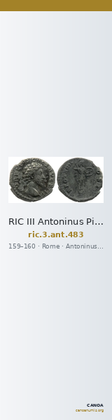 RIC III Antoninus Pius 483 — CANOA