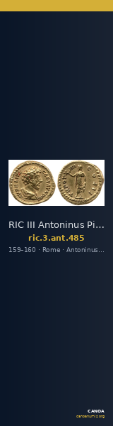 RIC III Antoninus Pius 485 — CANOA