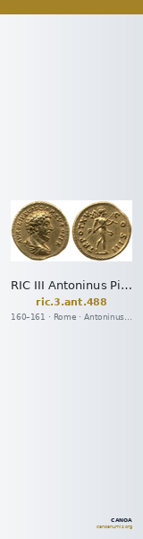 RIC III Antoninus Pius 488 — CANOA