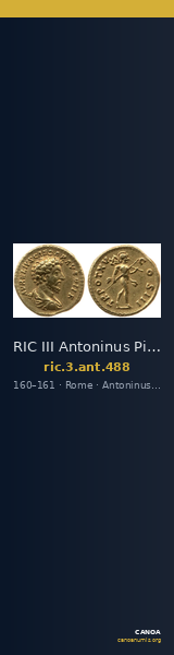 RIC III Antoninus Pius 488 — CANOA