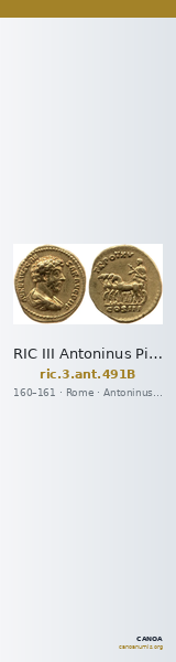 RIC III Antoninus Pius 491B — CANOA