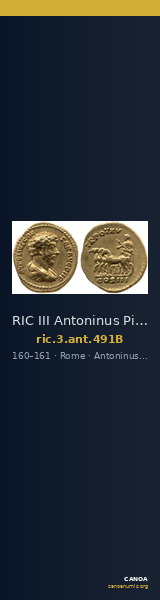 RIC III Antoninus Pius 491B — CANOA