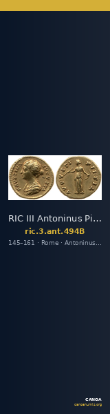 RIC III Antoninus Pius 494B — CANOA