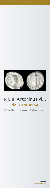 RIC III Antoninus Pius 495A — CANOA
