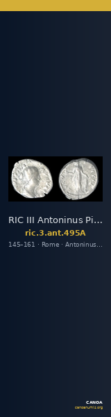 RIC III Antoninus Pius 495A — CANOA