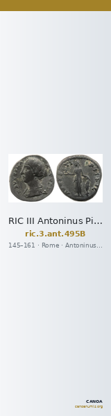 RIC III Antoninus Pius 495B — CANOA