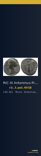 RIC III Antoninus Pius 495B — CANOA