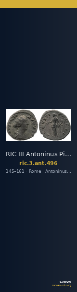 RIC III Antoninus Pius 496 — CANOA