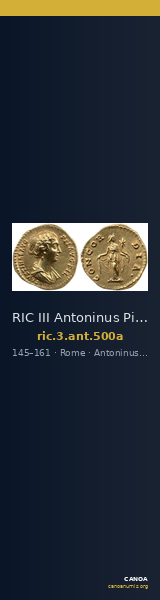 RIC III Antoninus Pius 500a — CANOA