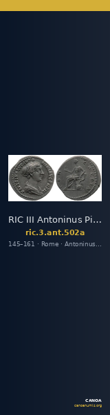 RIC III Antoninus Pius 502a — CANOA