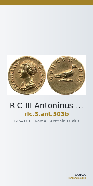 RIC III Antoninus Pius 503b — CANOA