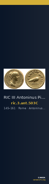 RIC III Antoninus Pius 503C — CANOA
