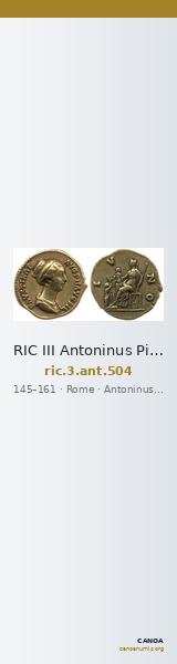 RIC III Antoninus Pius 504 — CANOA
