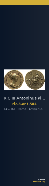 RIC III Antoninus Pius 504 — CANOA