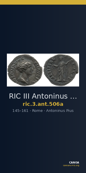 RIC III Antoninus Pius 506a — CANOA